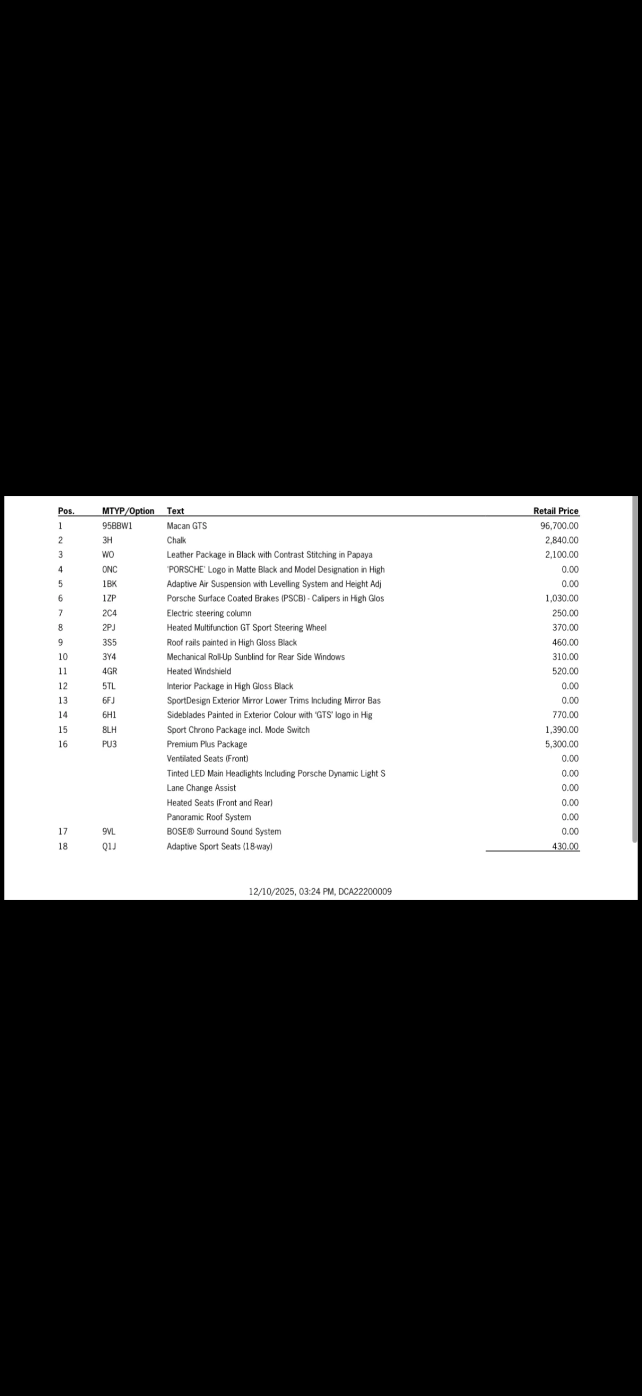 2025 Porsche Macan GTS Image principale